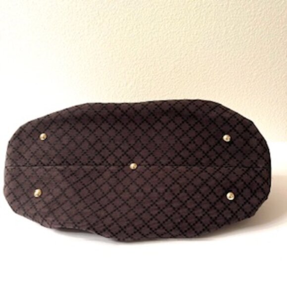 GUCCI Shoulder Bag,  Brown Canvas and Leather - Picture 12 of 12